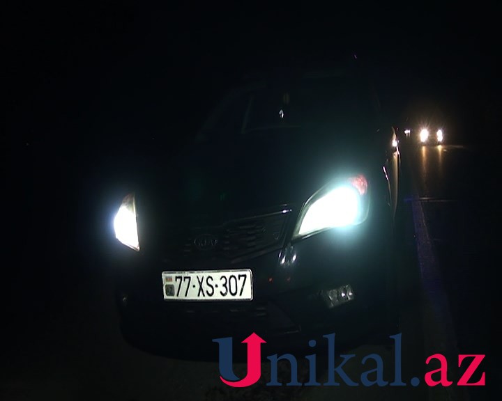 Goranboyda uzunqulaq zəncirvari qəzaya səbəb oldu - FOTO